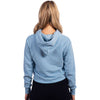 Next Level Women's Stonewash Denim Laguna Suede Hoodie