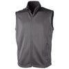 Charles River Men's Grey Seaport Full Zip Performance Vest