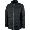 Charles River Men's Black/Grey Lithium Quilted Jacket