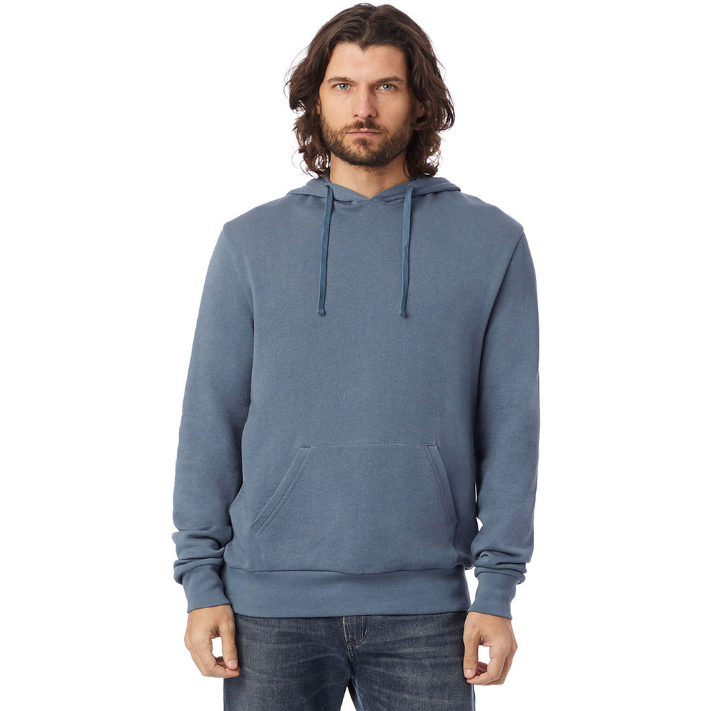 Alternative Apparel Unisex Washed Denim Washed Terry Challenger Sweatshirt