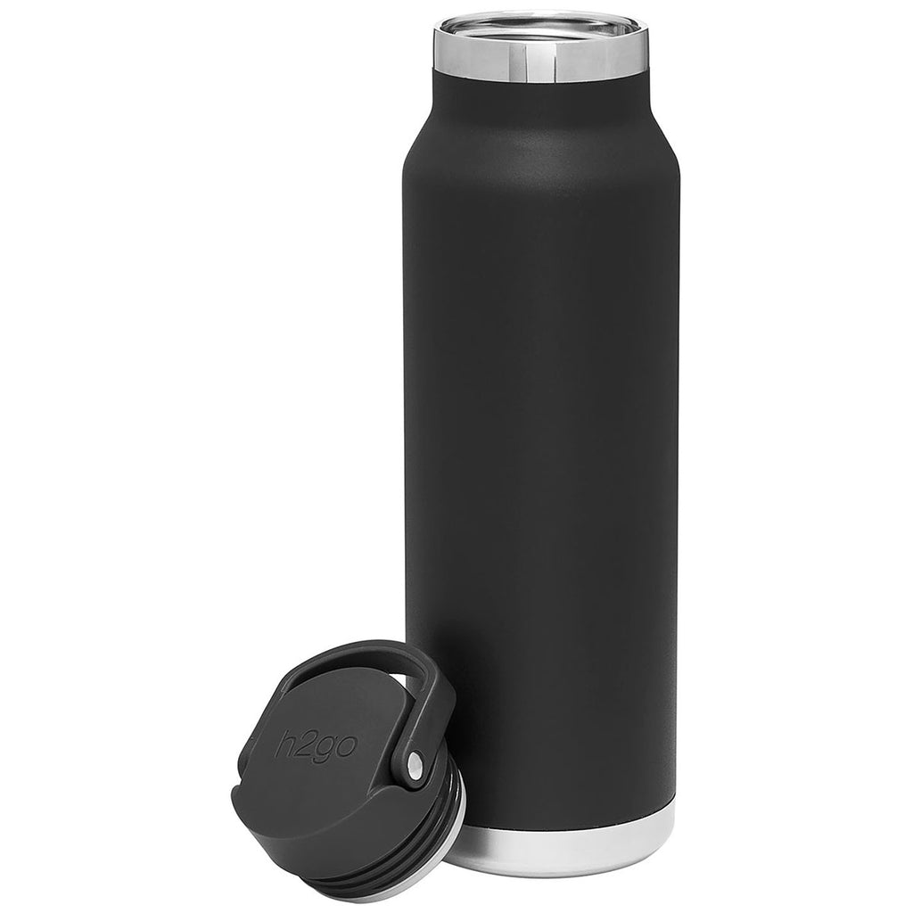 H2Go Matte Black 25 oz Voyager Bottle