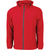 Charles River Men's Red Pack-N-Go Full Zip Reflective Jacket