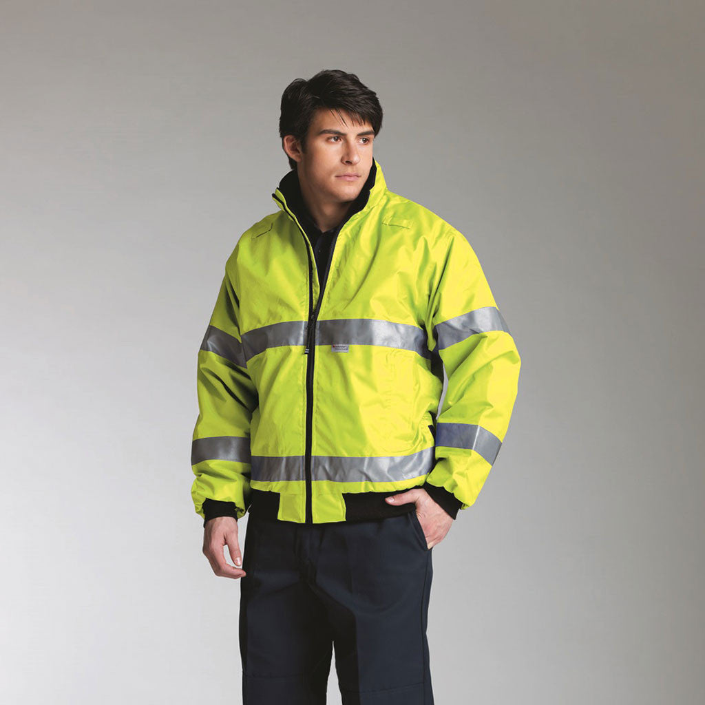 Charles River Men's Lime Green Signal Hi-Vis Jacket