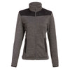 Landway Women's Heather Charcoal Capitan Sweater Fleece