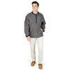 Charles River Men's Grey/Black Bunker Windshirt