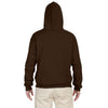 Jerzees Men's Chocolate 8 Oz. Nublend Fleece Pullover Hood