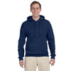 Jerzees Men's J Navy 8 Oz. Nublend Fleece Pullover Hood