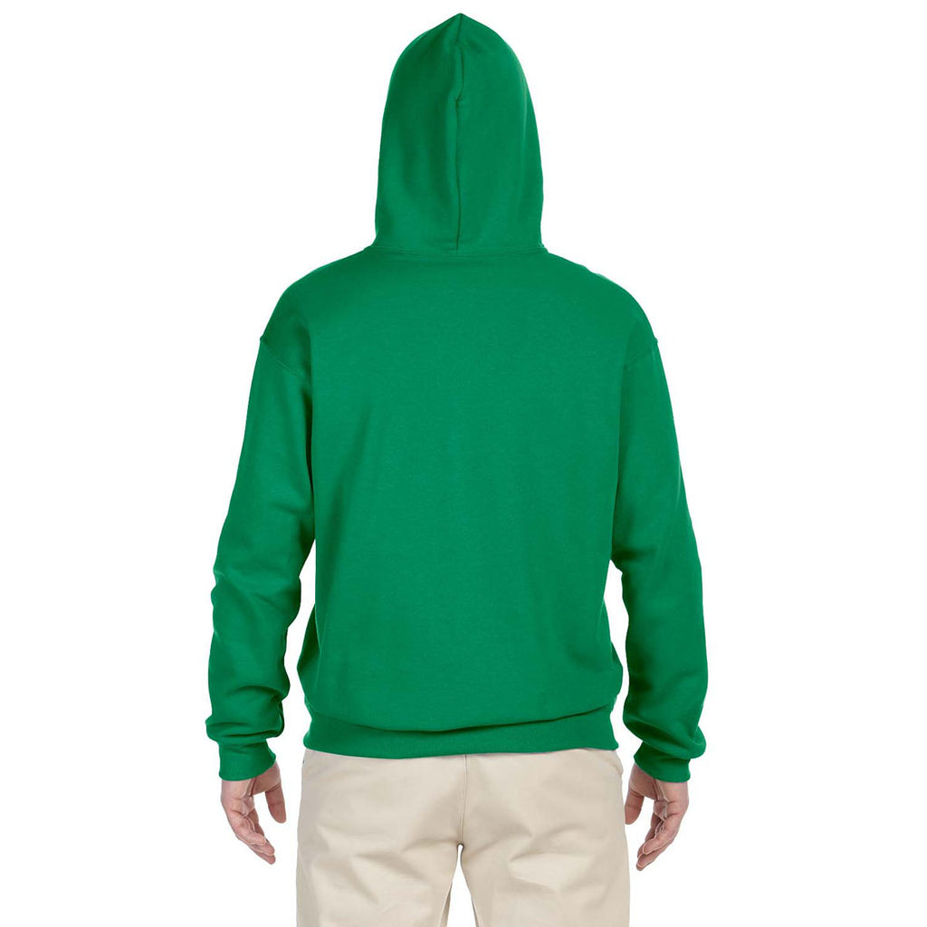 Jerzees Men's Kelly 8 Oz. Nublend Fleece Pullover Hood