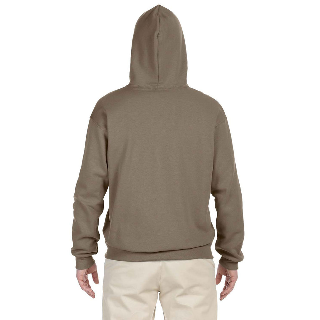 Jerzees Men's Safari 8 Oz. Nublend Fleece Pullover Hood