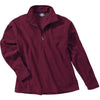 Charles River Men's Maroon Freeport Microfleece Pullover