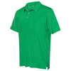 adidas Men's Team Green Melange Sport Polo