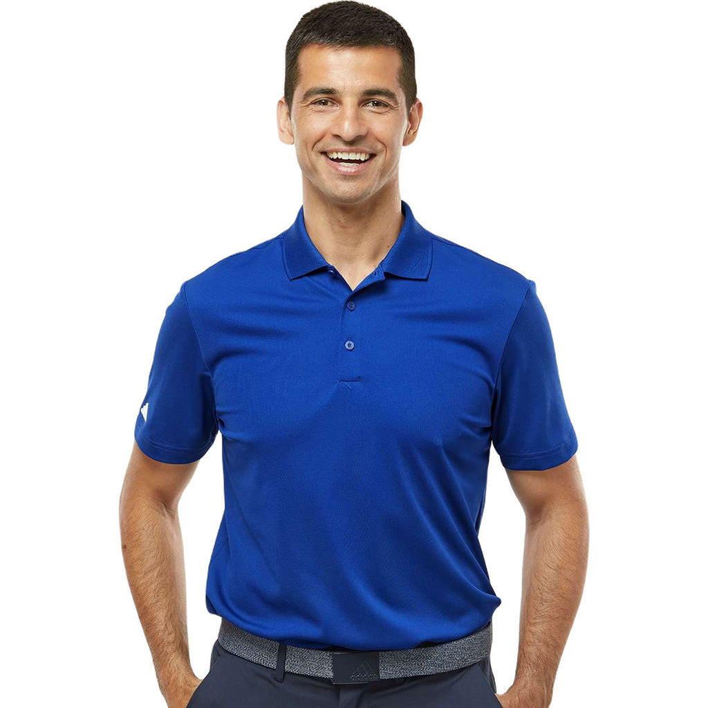 Adidas Men's Collegiate Royal Basic Sport Polo