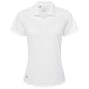 Adidas Women's White Basic Sport Polo