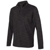 adidas Men's Black Melange Lightweight Quarter Zip