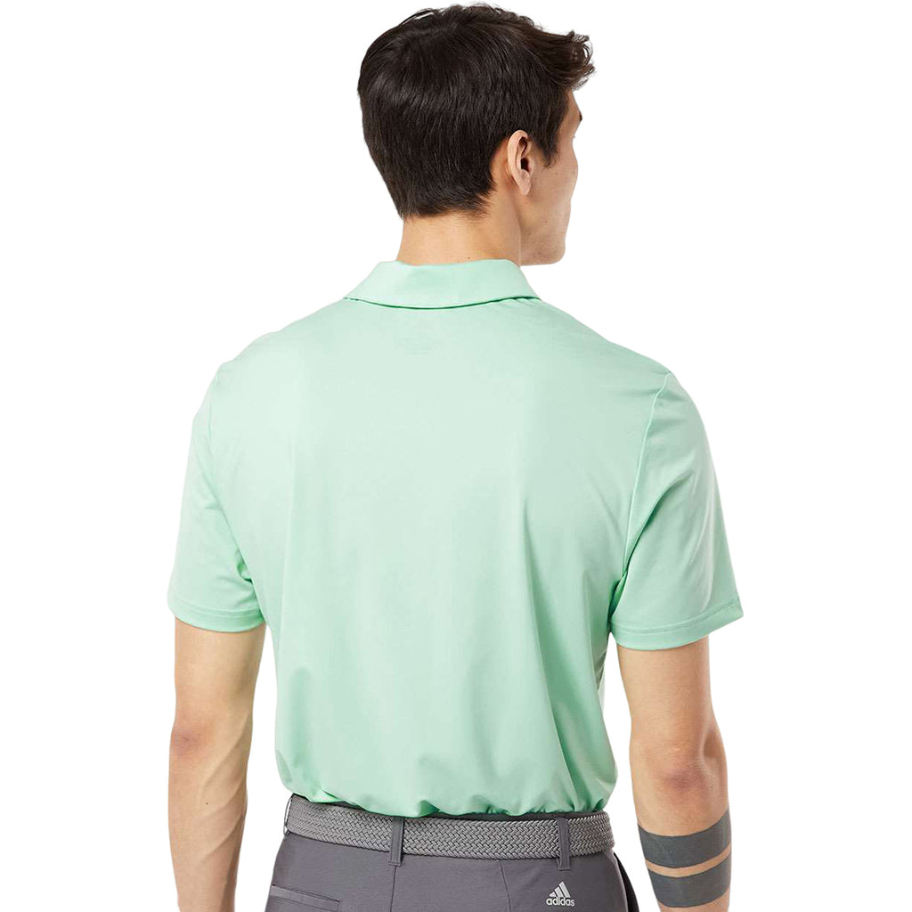 Adidas Men's Clear Mint Ultimate Solid Polo