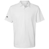 Adidas Men's White Ultimate Solid Polo