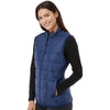 Adidas Women's Team Navy Blue Puffer Vest