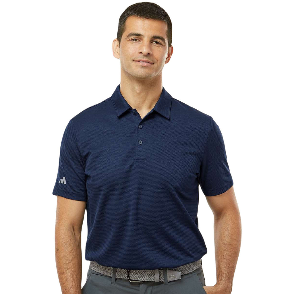 Adidas Men's Collegiate Navy Micro Pique Polo