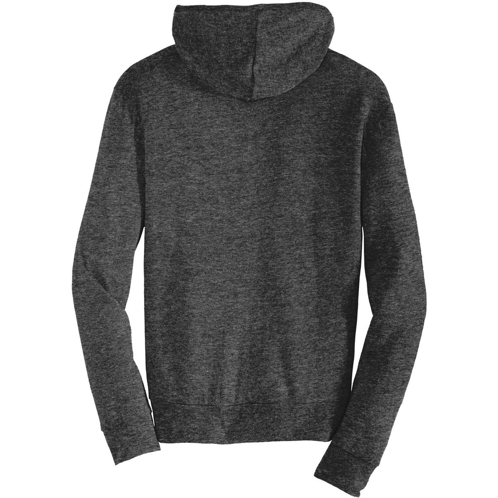 Alternative Apparel Men's Heather Black Eco-Jersey Zip Hoodie