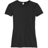 Alternative Apparel Women's Black The Keepsake Vintage 50/50 Tee