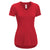 Expert Women's Deep Red TriTec Deep V-Neck Tee