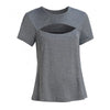 Expert Women's Heather Black Half Moon Tee