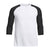 Expert Men's White/Black 3/4 Raglan Sleeve Outfitter Crew