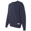 Champion Men's Navy Heather Originals Sueded Fleece Crew