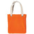 Port Authority Bright Orange/ Chocolate Allie Tote