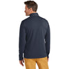 Brooks Brothers Men's Navy Blazer Heather Mid-Layer Stretch Half Zip