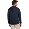 Brooks Brothers Men's Night Navy Double-Knit Full Zip Hoodie