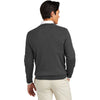 Brooks Brothers Men's Windsor Grey Heather Washable Merino V-Neck Sweater