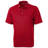 Cutter & Buck Men's Cardinal Red Virtue Eco Pique Recycled Tall Polo