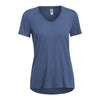 Expert Women's Stone Blue Siro V-Neck Tee