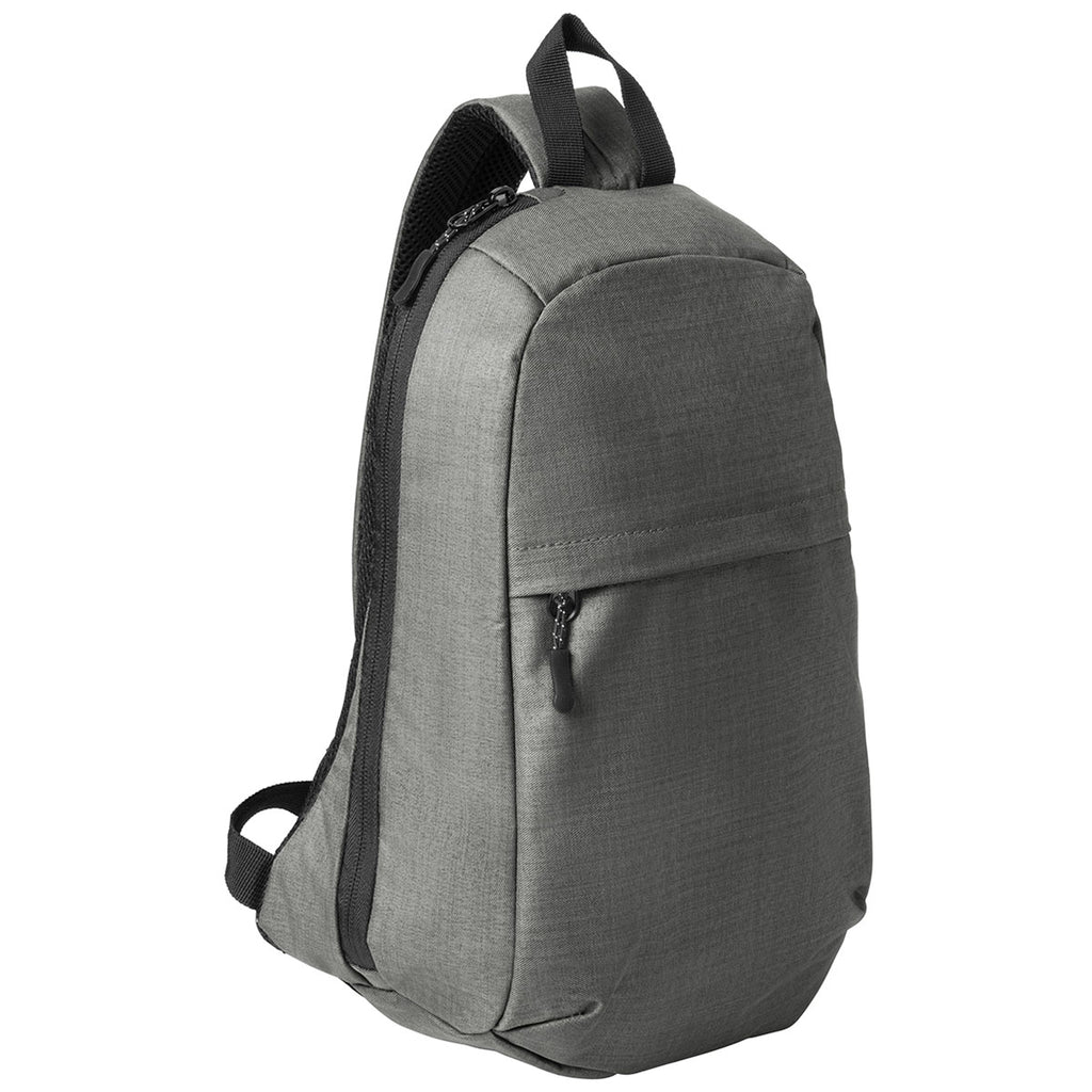 Port Authority Gusty Grey Heather Crossbody Backpack