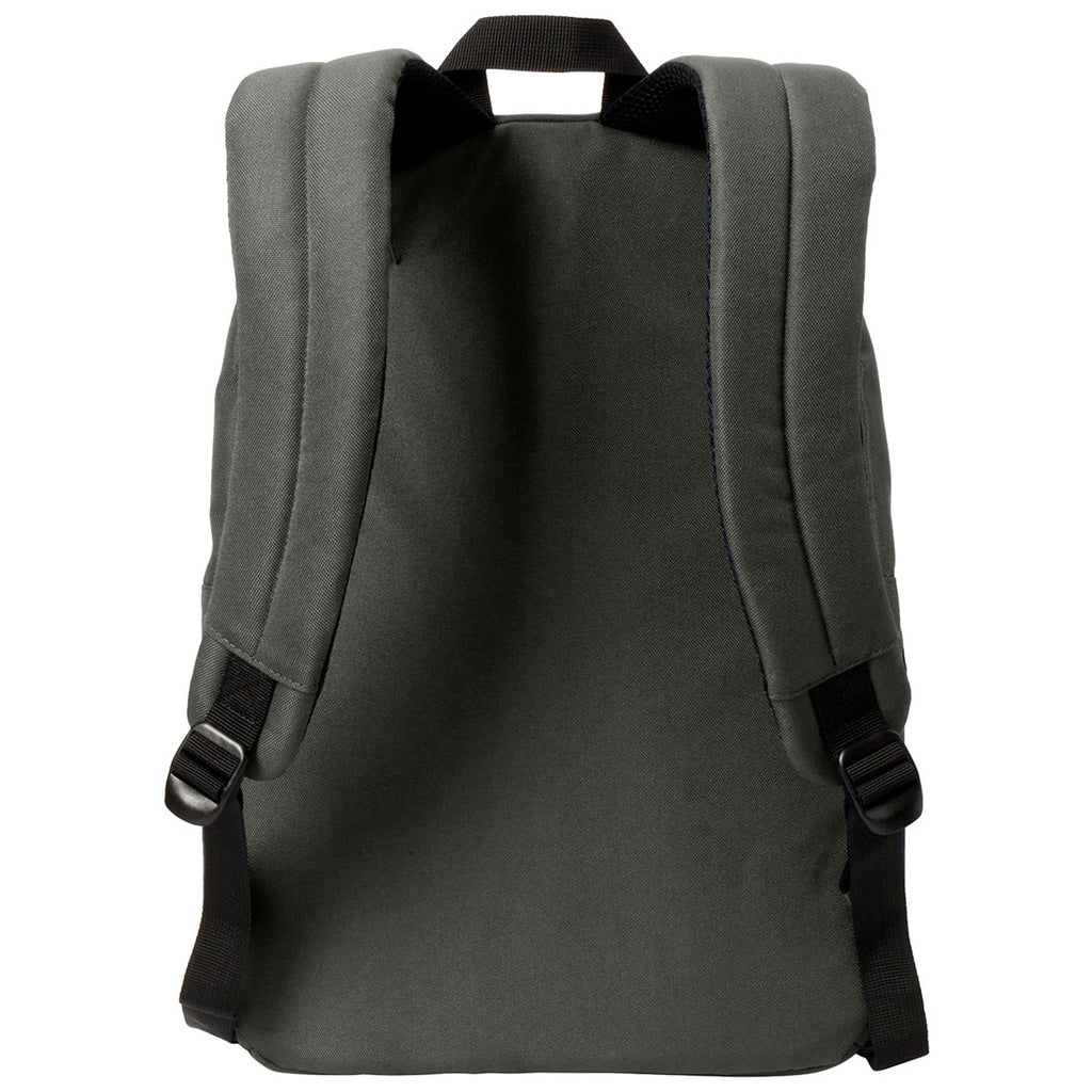 Port Authority Grey Steel C-FREE Recycled Backpack