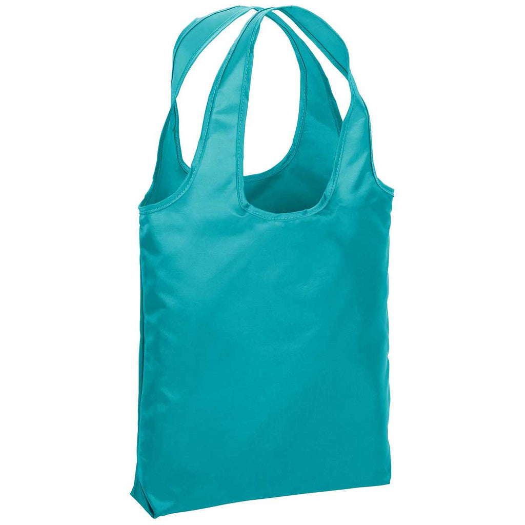 Port Authority Turquoise Ultra-Core Shopper Tote