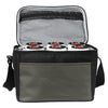 Port Authority Grey/Black 6-Can Cube Cooler