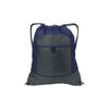 Port Authority True Navy/Deep Smoke Pocket Cinch Pack