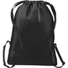 Port Authority Black/Black Zip-It Cinch Pack