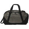 Port Authority Grey/Black Team Duffel