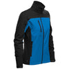 Stormtech Women's Azure Blue/Black Cascades Softshell