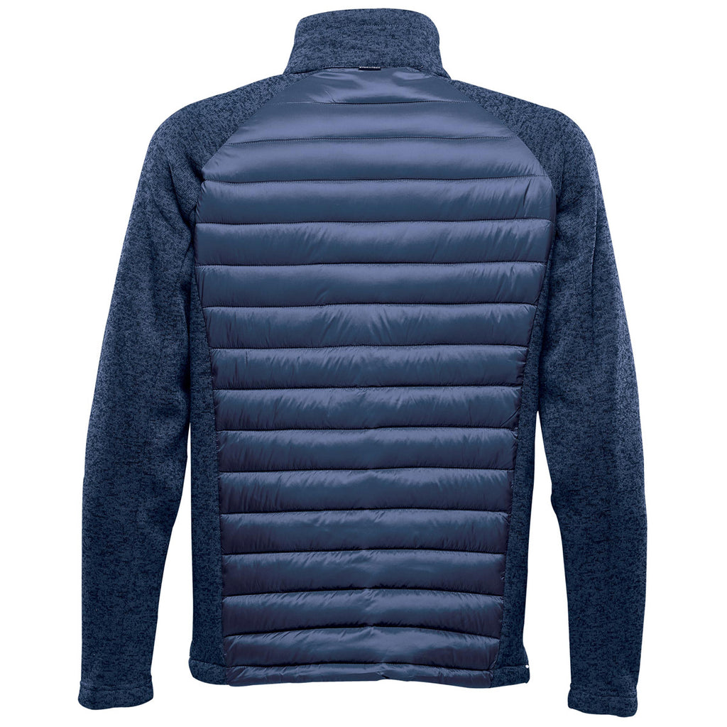 Stormtech Men's Indigo/Indigo Heather Narvik Hybrid Jacket