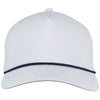 Ahead White/Navy Rope Alto Cap