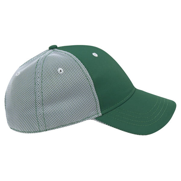 AHEAD Emerald/White Performance Mesh Back Cap