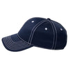 AHEAD Navy/White Honeycomb Tech Contrast Cap