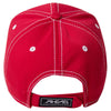 AHEAD Red/White Honeycomb Tech Contrast Cap