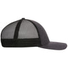 AHEAD Charcoal Linen/Black Mesh Brant Cap