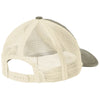 Port Authority Light Olive/ Stone Distressed Mesh Back Cap