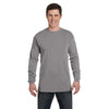 Comfort Colors Men's Grey 6.1 Oz. Long-Sleeve T-Shirt